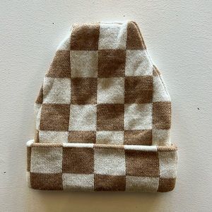 Like new Loeffler Randall check hat.